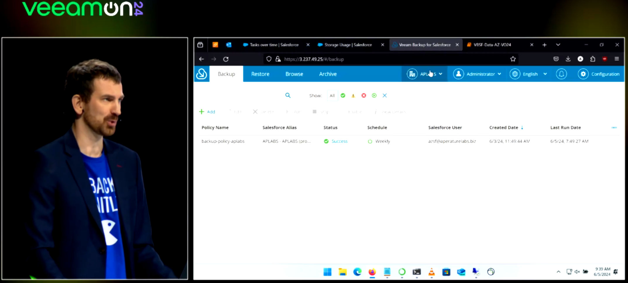Veeam Backup for Salesforce
